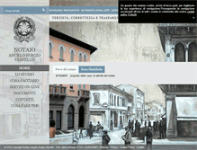 Tablet Screenshot of notaiovianello.it